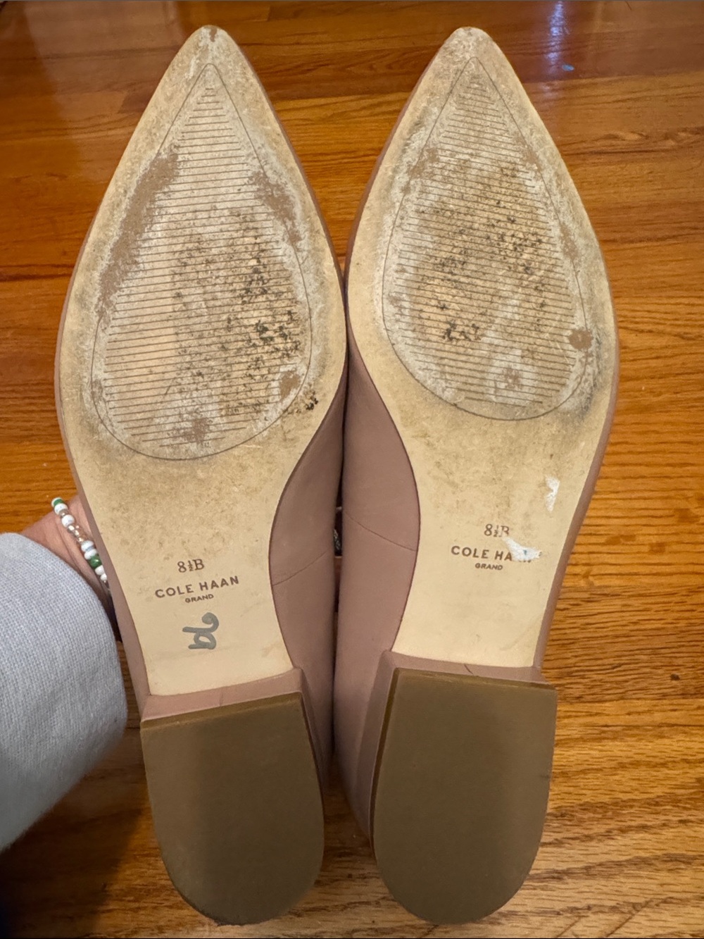 Cole Haan Women's Beige Loafers - Picture 6 of 10